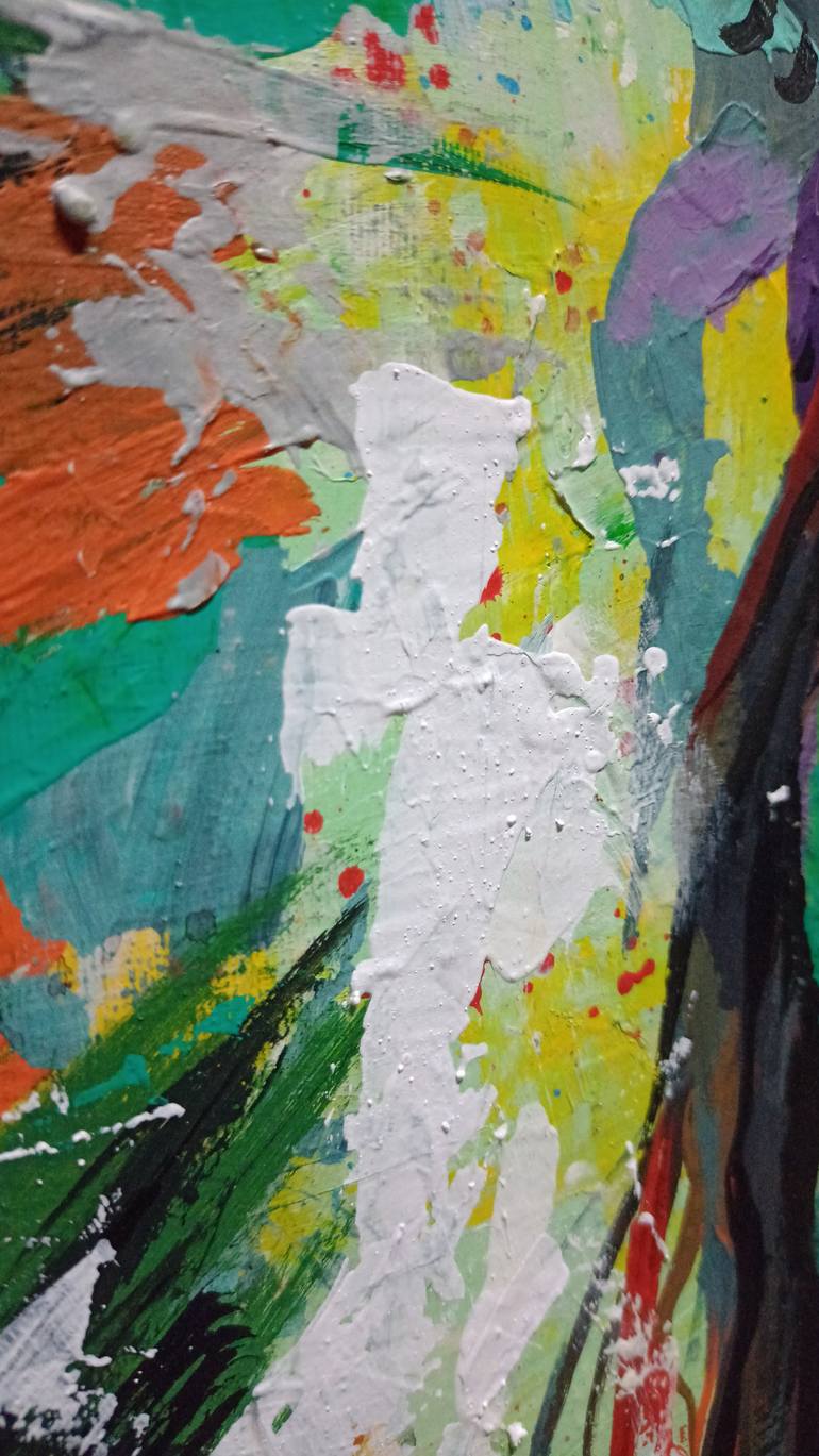Original Abstract Painting by Rodrigo Mariano Da Silva Barbosa