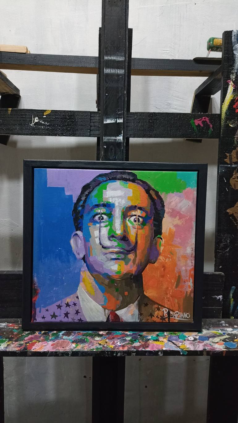 Original Abstract Painting by Rodrigo Mariano Da Silva Barbosa