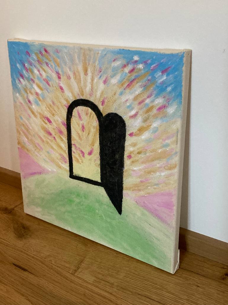 Original Art Deco Abstract Drawing by Milli Kunst