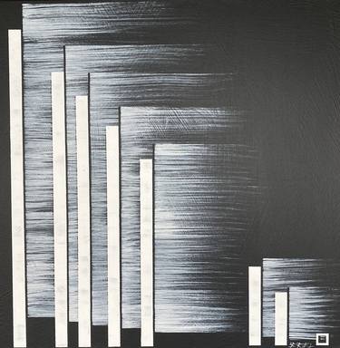 Original Minimalism Abstract Paintings by PASCAL BREL