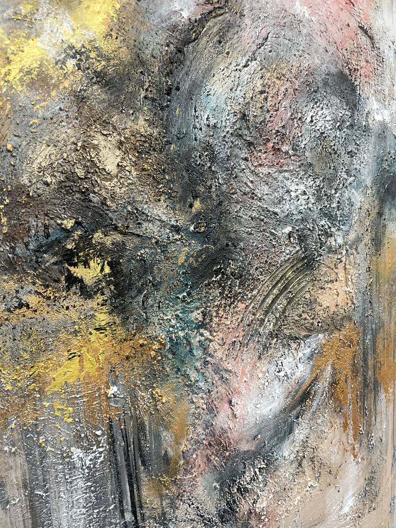 Original Abstract Expressionism Abstract Painting by Drunk Abstracts
