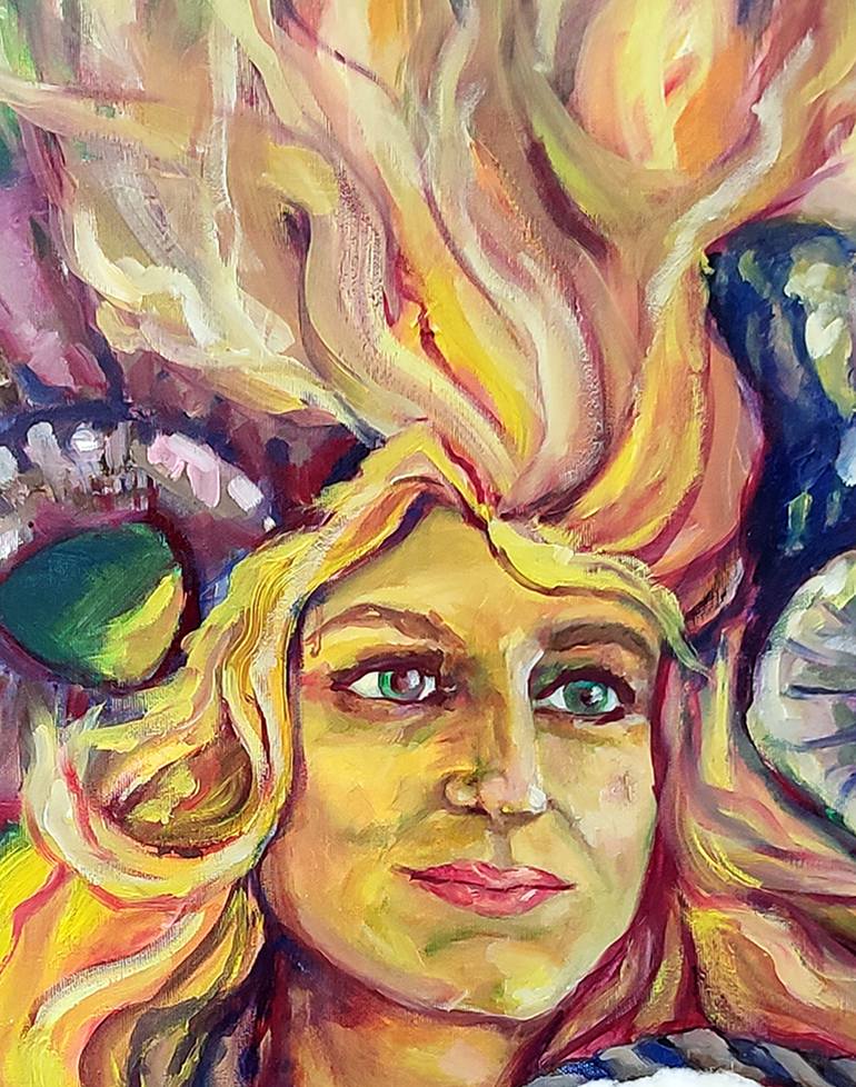Original Contemporary People Painting by Nelisa Nela BažDar