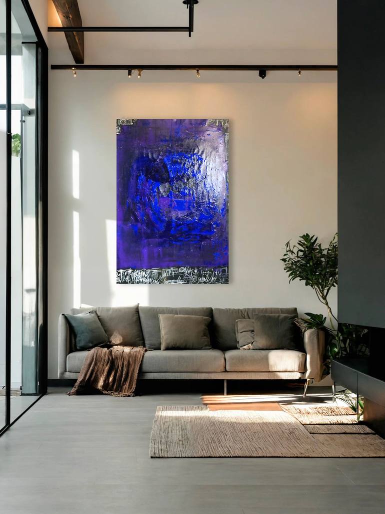 Original Abstract Expressionism Abstract Painting by Agnese Lauretta