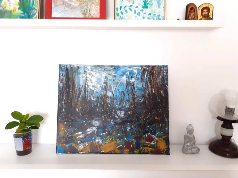 Original Abstract Painting by Nicoleta Ionescu