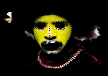 Huli tribe warrior - Mount Hagen Papua New Guinea  thumb
