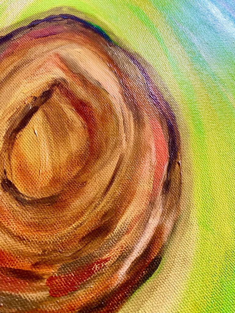 Original Abstract Expressionism Food & Drink Painting by Aileen Rosario