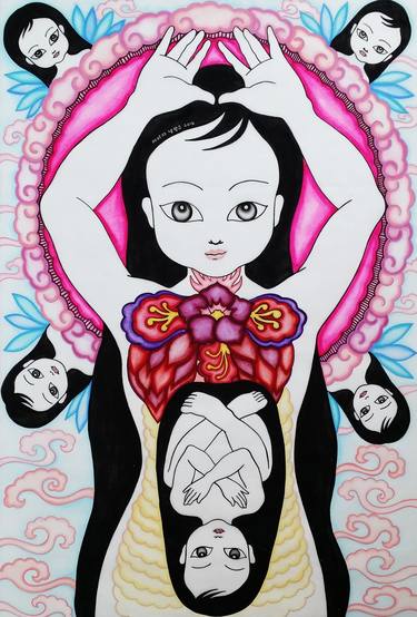 Print of Pop Art Body Paintings by Seo-jin Choi