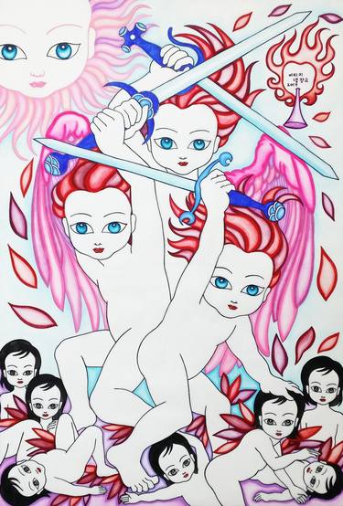 Print of Art Deco Fantasy Paintings by Seo-jin Choi