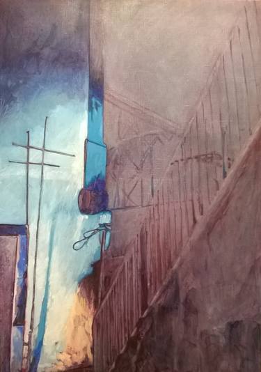 Original Architecture Paintings by Agnese Apsite