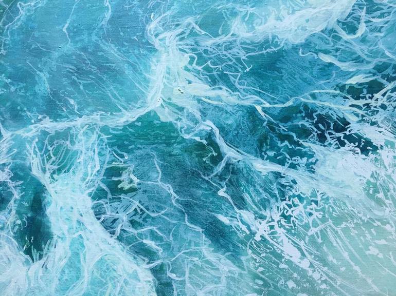 Original Realism Water Painting by Agnese Apsite