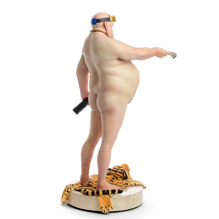 Original Figurative People Sculpture by Daniel Paul