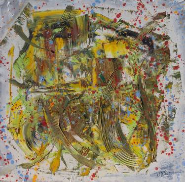 Original Abstract Expressionism Abstract Drawings by Stelios Stylianou