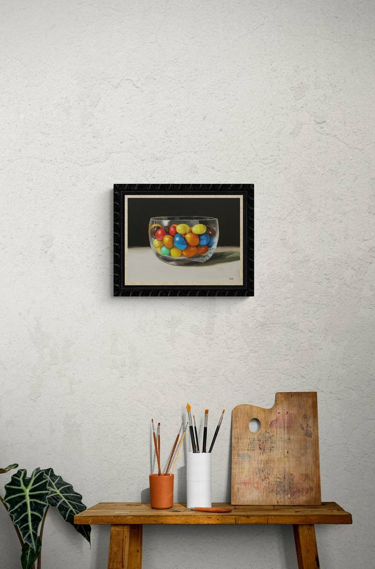 Original Photorealism Still Life Painting by Tom Clay