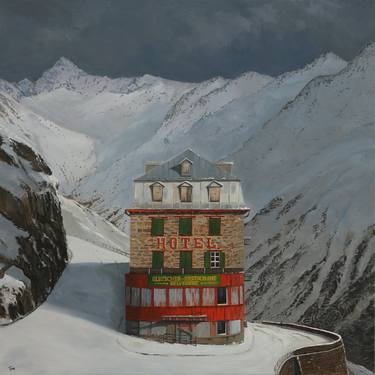 The Hotel Belvedere in Winter thumb