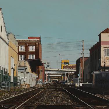 Original Realism Architecture Paintings by Tom Clay