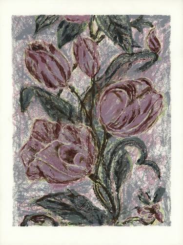 Print of Floral Paintings by Misty Carey