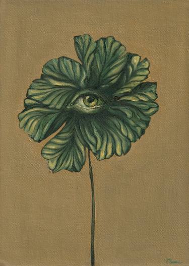 Print of Surrealism Botanic Paintings by Anamaria Marcu