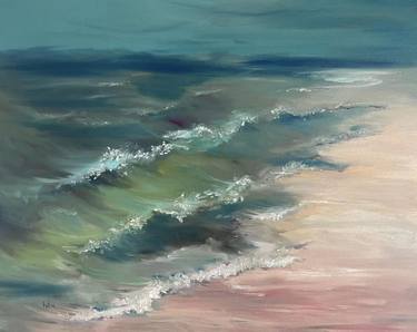Print of Beach Paintings by Anita Vite