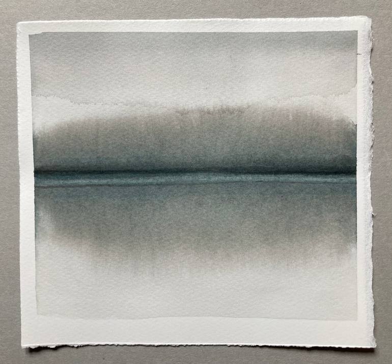 Original Abstract Landscape Painting by Ewa Ceborska