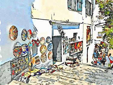 Ravello: souvenir's shop thumb