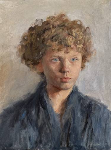 Original Portrait Painting by Anastasia Baybarza