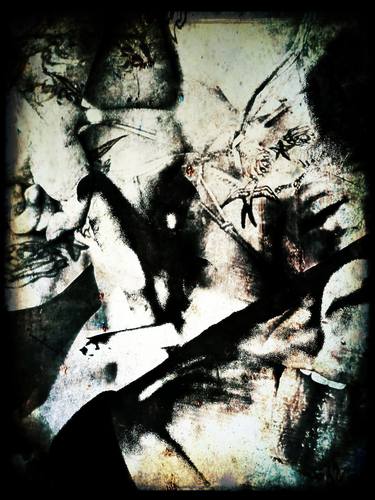 Original Abstract Expressionism Erotic Photography by Maygun Gauge