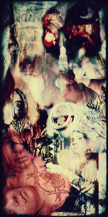 Original Abstract Mortality Photography by Maygun Gauge