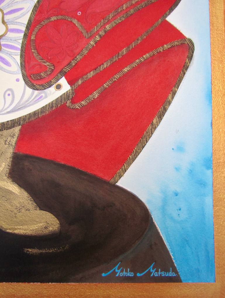 Original Contemporary People Painting by Motoko Matsuda