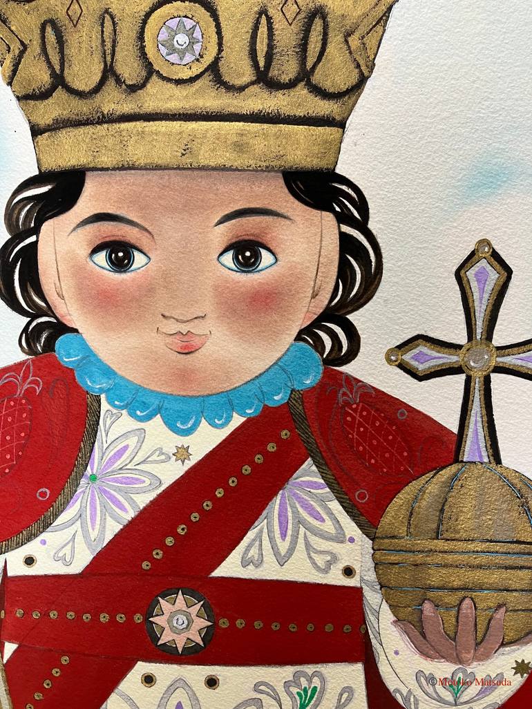 Original Contemporary People Painting by Motoko Matsuda