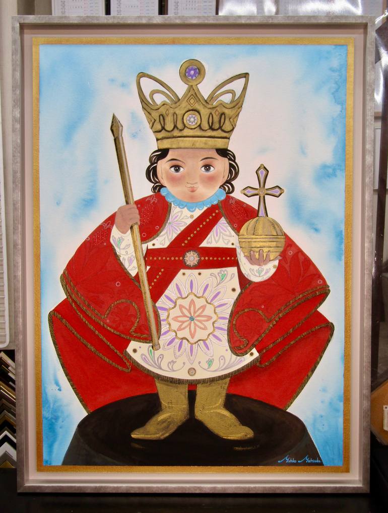 Original Contemporary People Painting by Motoko Matsuda