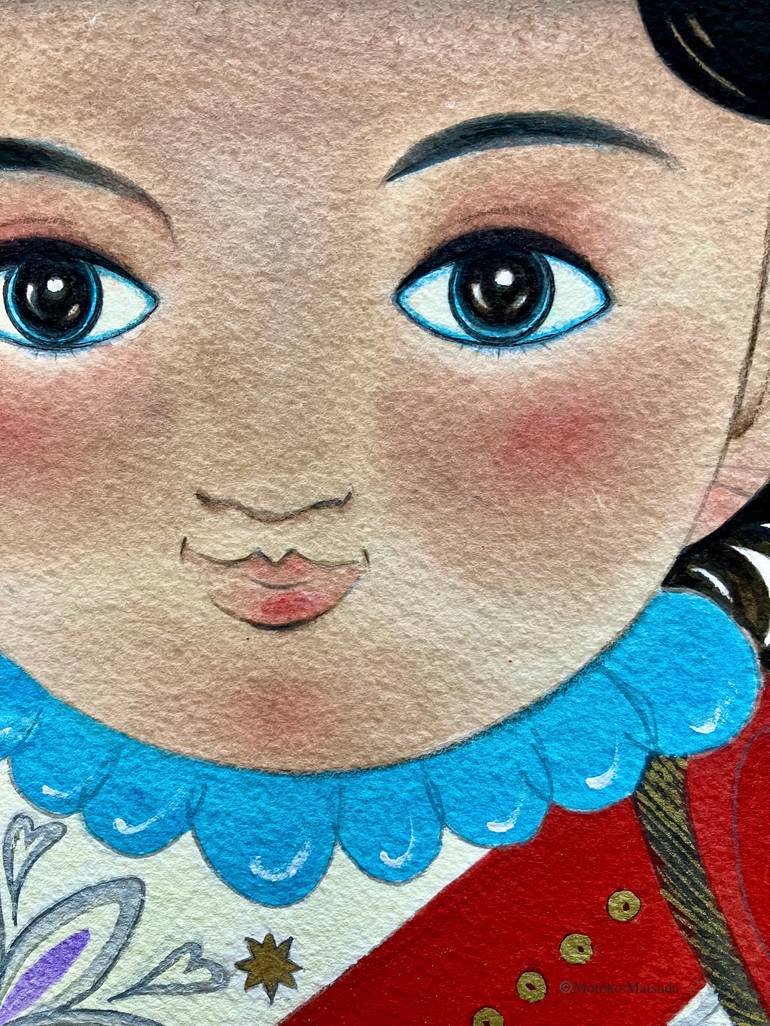 Original Contemporary People Painting by Motoko Matsuda