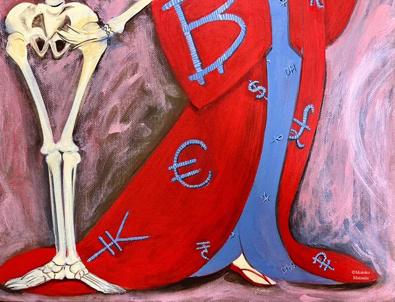 Original Contemporary Fantasy Painting by Motoko Matsuda