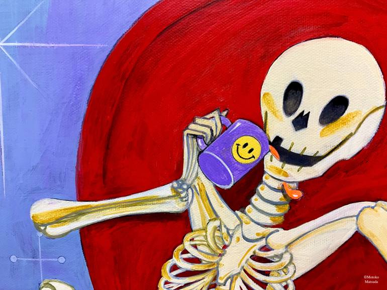 Original Contemporary Abstract Painting by Motoko Matsuda