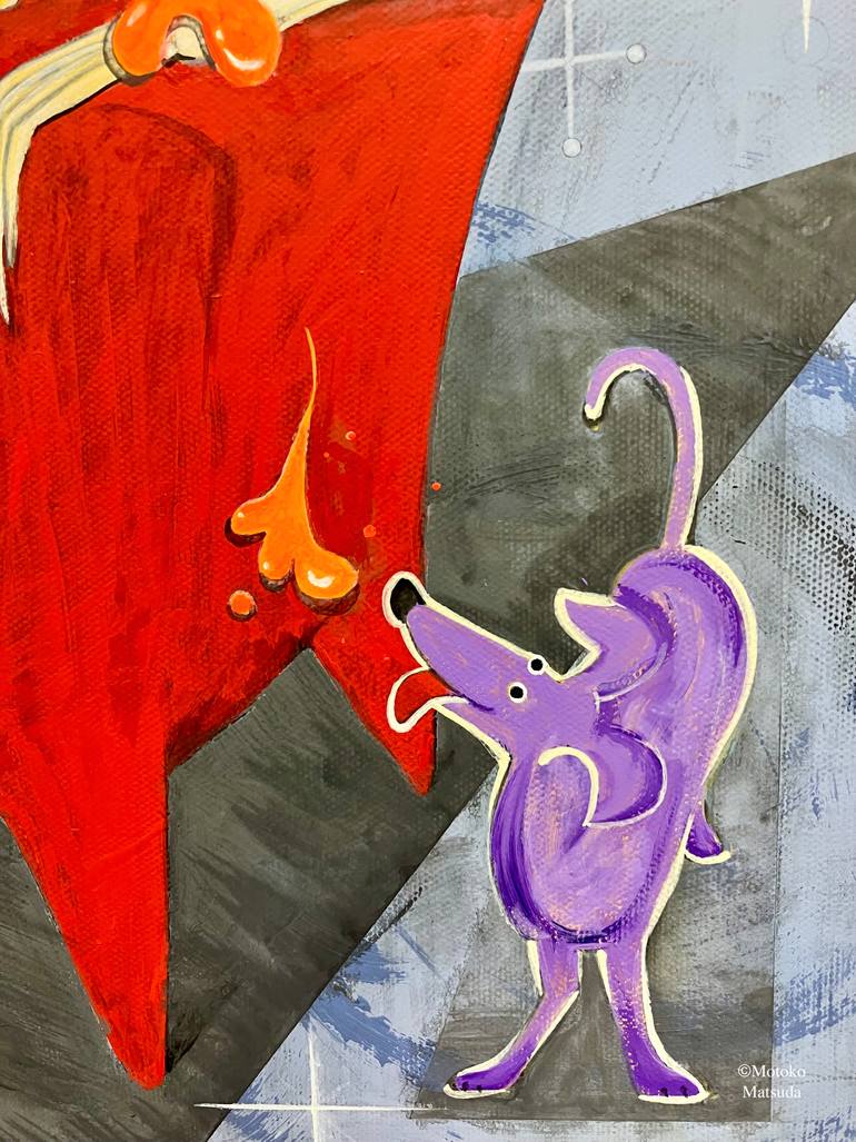 Original Contemporary Abstract Painting by Motoko Matsuda