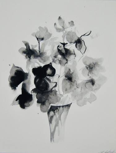 Original Floral Drawings by Motoko Matsuda