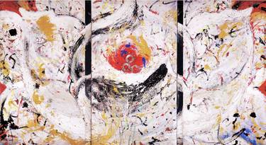 Print of Expressionism Abstract Paintings by Motoko Matsuda