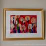 One of my collector's home, the artwork title is <Candles 7> in Candles series.
