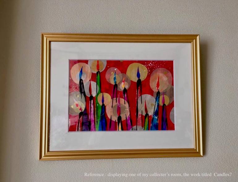 Original Other Light Collage by Motoko Matsuda