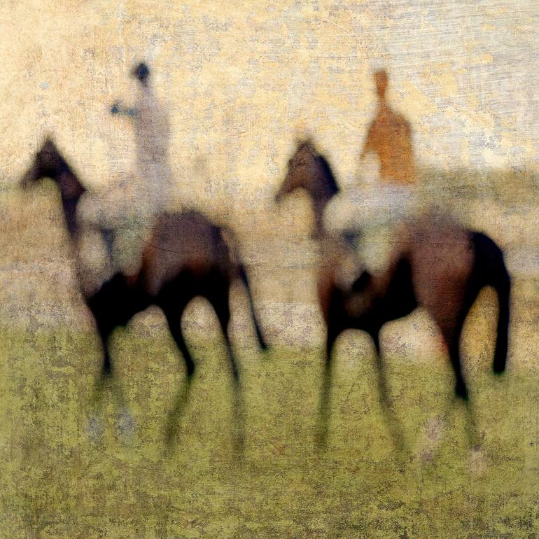 Racehorse Blur Double - Print