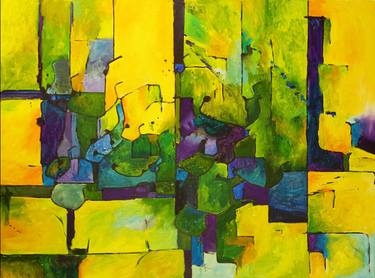 Original Abstract Paintings by Rosemarie Bloch