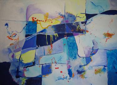 Original Abstract Paintings by Rosemarie Bloch