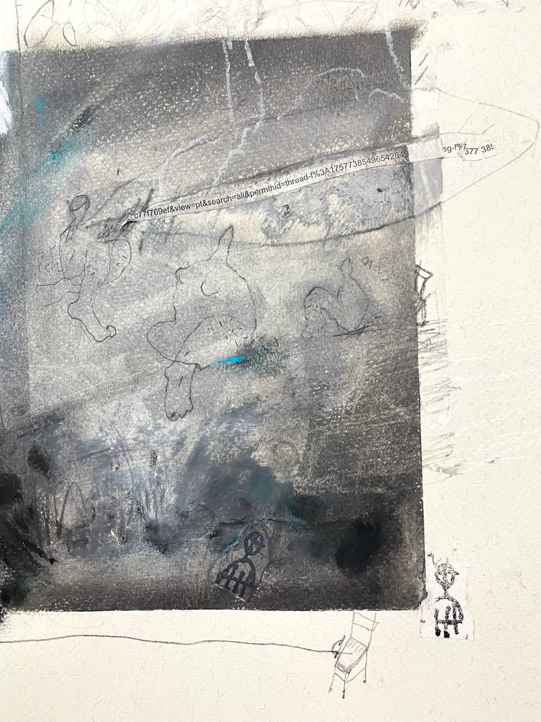 Original Abstract Women Collage by Kasia Slania