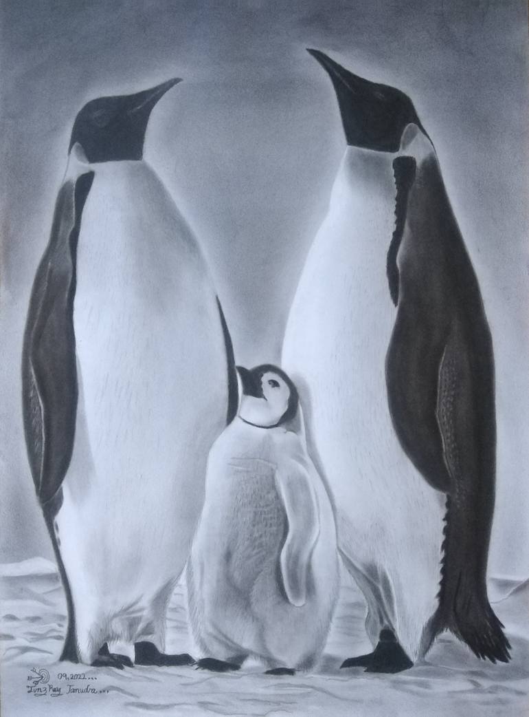 Happy Feet Drawing by Jvien Rey Tanudra Saatchi Art