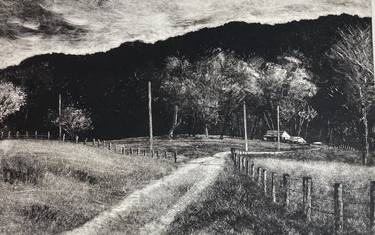 Original Fine Art Landscape Printmaking by Nigel Gray