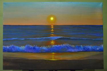 Original Expressionism Seascape Paintings by Juveriah Khan