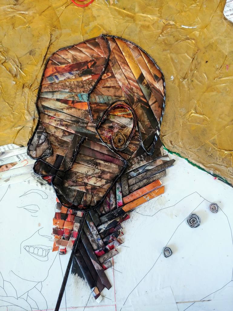 Original Conceptual Love Mixed Media by Eloa Jane Pereira