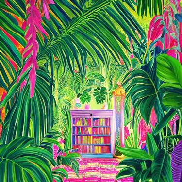 Print of Pop Art Interiors Paintings by Lucy Beachhouse