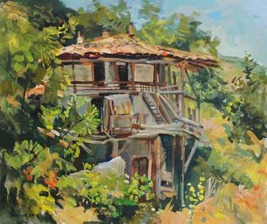 Wooden House-SOLD thumb