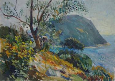Print of Impressionism Landscape Paintings by Teymur Ağalıoğlu