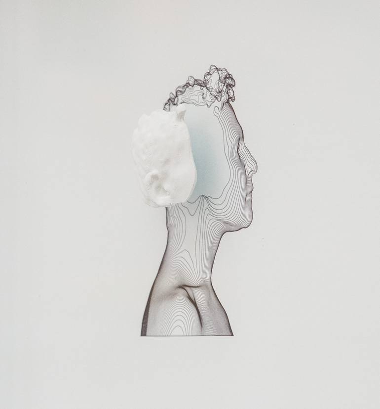 Original Figurative Science/Technology Mixed Media by Kane Cali